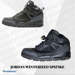 Air Jordan Spiz’ike – Winterized Boots Blk Sz 10.5